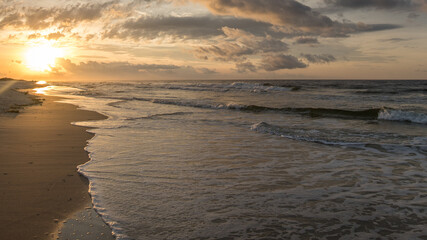 Sunrise on the beach
