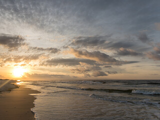 Sunrise on the beach