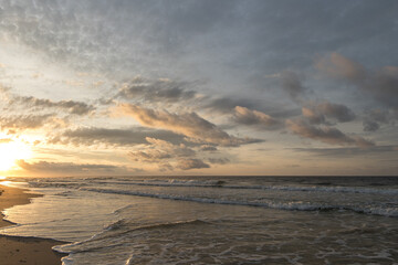 Fototapeta premium Sunrise on the beach