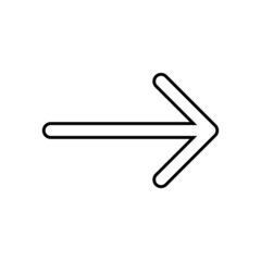 Obraz premium Arrow line Icon