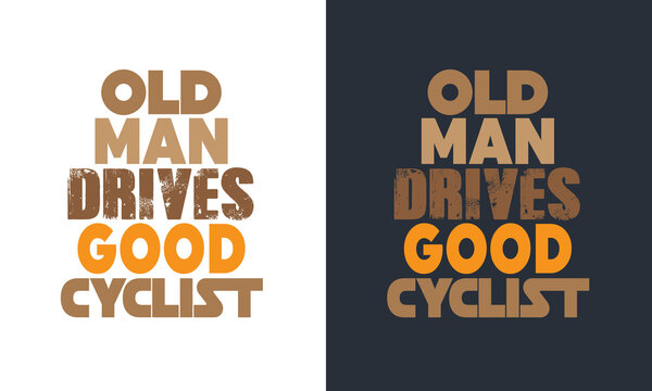 Bicycle print design with quote bike lover Vector Design illustration for fashion fabrics textile graphics prints.