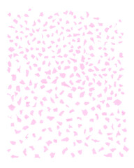 桜色のフラワーシャワー素材