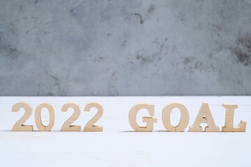 2022 white text number on blue background.