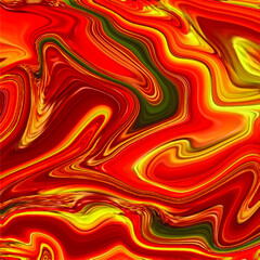 Trendy abstract colorful liquid background. Stylish marble wave texture illustration