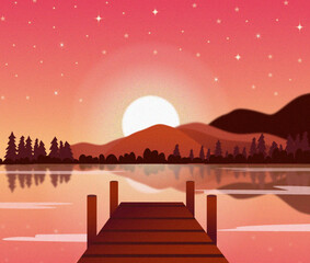 sunset