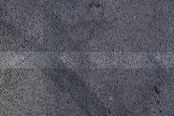 Aerial top view abstract texture and background of car tire drift skid mark on road race track, Black tire mark on street race track, Automobile and automotive concept. - 464679057
