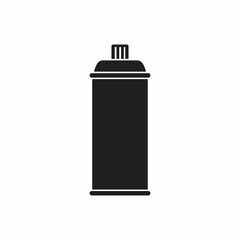 Gas spray bottle icon. Simple illustration of gas spray bottle