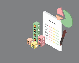 employee survey form or questionnaire to send out to employees to obtain their feedback and reviews