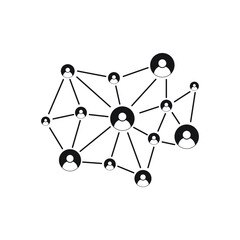 Teamwork Blockchain Icon