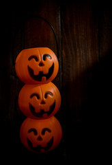 Halloween pumpkins decoration  