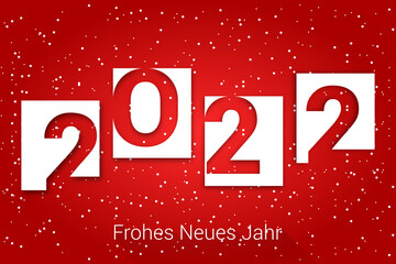 frohes neues Jahr 2022