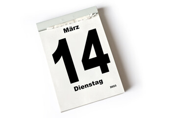 14. März 2023