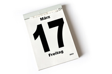 17. März 2023
