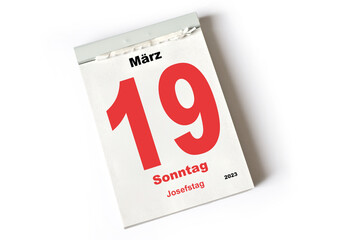 19. März 2023 Josefstag
