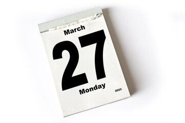 27. March 2023