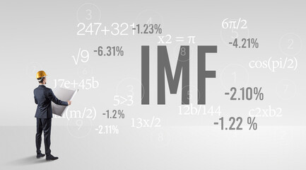 Engineer in hard hat with abbreviation