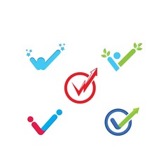 check mark icon vector illustration