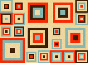 Abstract Geometric Pattern generative computational art illustration