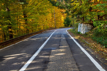 Transfagarasan elevated road, Romania