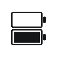 Battery Icon  flat design style