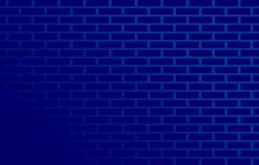 dark blue background with brick motifs. abstract dark blue background. vector illustration