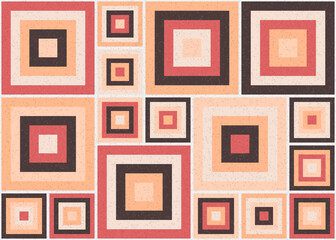 Abstract Geometric Pattern generative computational art illustration