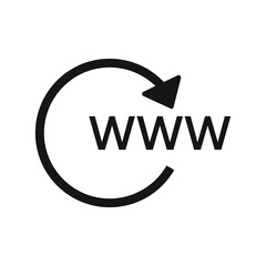 Website Icon flat design style