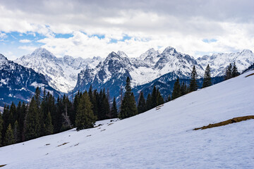 Fototapeta na wymiar snow covered tatra mountains