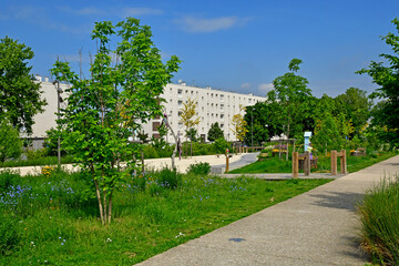 Les Mureaux; France - may 25 2019 : block of flats