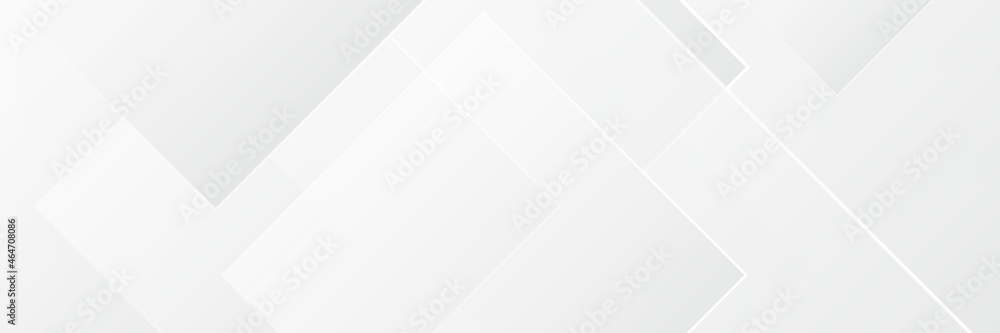 Aufkleber white banner background. vector abstract graphic design banner pattern background template.