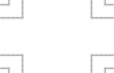 3d rendering. Empty White space plate or stage background.