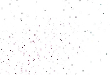 Light Pink vector texture with rectangular style.