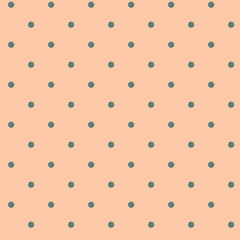 Polka dots print pattern seamless repeat