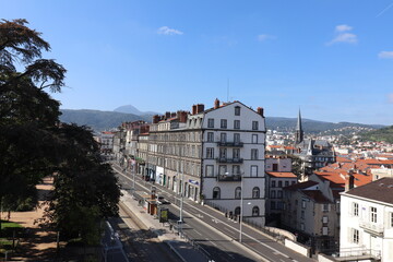 Vue d'ensemble de Clermont Ferrand, ville de Clermont Ferrand, département du Puy de Dome, France