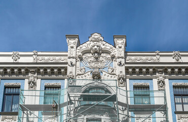 Art Nouveau architecture Buildings in Riga - Riga, Latvia