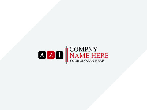 AZJ Logo, azj Letter Design For Business