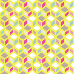 Retro Modern Geometric Seamless Pattern for party, anniversary, birthday. Design for banner, poster, card, invitation and scrapbook