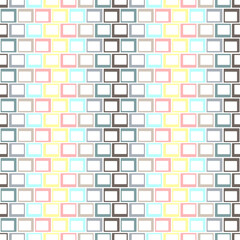 Retro Modern Geometric Seamless Pattern for party, anniversary, birthday. Design for banner, poster, card, invitation and scrapbook