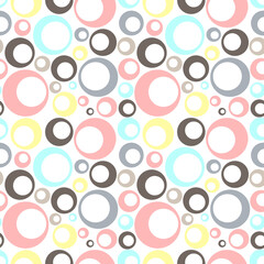 Retro Modern Geometric Seamless Pattern for party, anniversary, birthday. Design for banner, poster, card, invitation and scrapbook