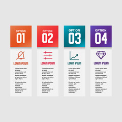 Business infographic set design banner
