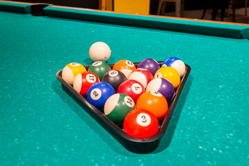 Mesa de billar americano