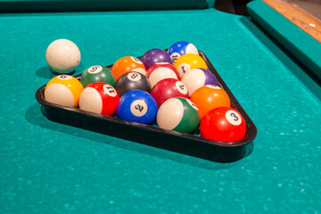 Mesa de billar americano