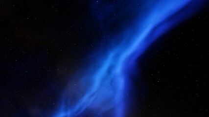 Obraz premium Nebula in space, science fiction wallpaper, stars and galaxy, 3d illustration