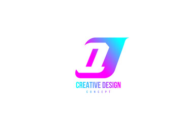 Fototapeta premium pink Q alphabet letter logo icon. Design for company and business