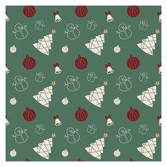 Christmas seamless pattern background Christmas wallpaper