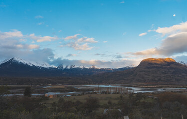 Valle en el sur de Chile