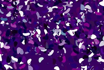 Light Purple, Pink vector texture with random forms.