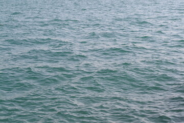 Water in the sea, waves