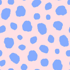 Grunge hand drawn vector spots . Abstract background. Brush grunge seamless pattern.