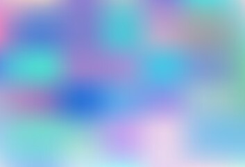 Light BLUE vector abstract blurred template.